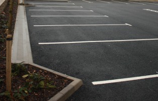 Ideal for the marking of car parks and driveways. Once measured and in position the thermoplastic line markings are simply heated onto the surface using a propane gas torch allowing the line markings to be driven over within minutes of the application. 